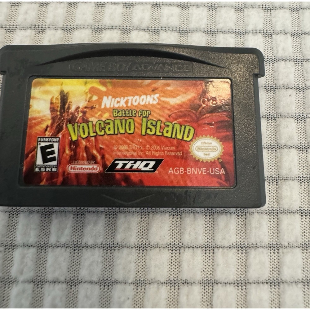 Nicktoons Battle For Volcano Island Nintendo GameBoy Advance GBA